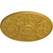 Ekena Millwork Versailles Ceiling Medallion (Fits Canopies up to 3 1/4"), 33"OD x 1 3/4"P, Iridescent Gold CM33VEIGS - alternate 4